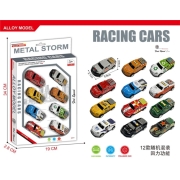 Zestaw 8 aut Racing Cars pickup