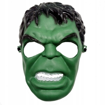 Maska na twarz bohater hulk