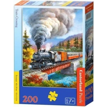 Puzzle 200 elem.pociąg