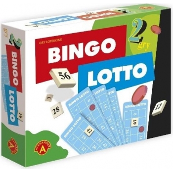 Gra planszowa Bingo Lotto 2w1 Alexander
