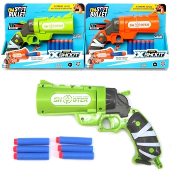Pistolet na strzałki piankowe + 6 strzałek