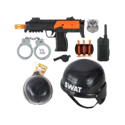 Zestaw policyjny z hełmem SWAT
