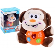 Małpka interaktywna pluszowa maskotka