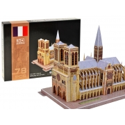Puzzle 3D Katedra Notre Dame de Paris 78 elem.
