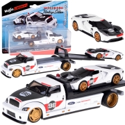 Laweta + auto osobowe zestaw Flatbet Ford GT