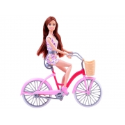 Lalka na rowerze Anlily