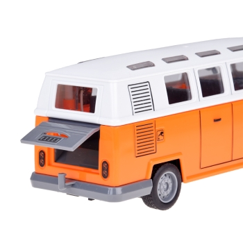 Autobus podświetlony RETRO CITY BUS na pilota RC