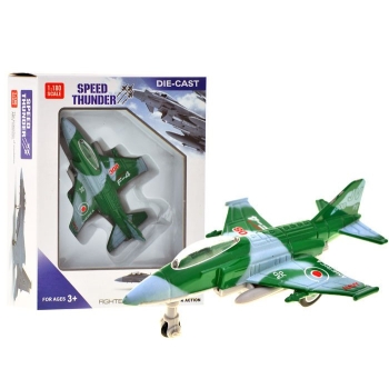 Samolot bojowy 1:180 zielony F4