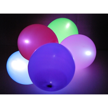 Balony świecące LED 30cm 5szt.