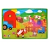 Piankowe miękkie puzzle dla maluszka farma