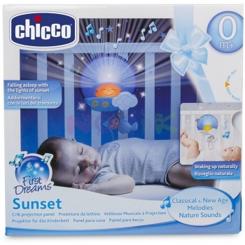 Panel na łóżeczko  Sunset niebieski Chicco