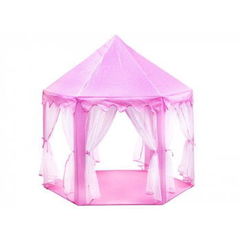 Namiot domek Pałac dla małej księżniczki różowy