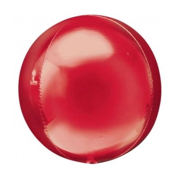Balon foliowy kula czerwony