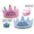 Korona urodzinowa z diodami Happy Birthday
